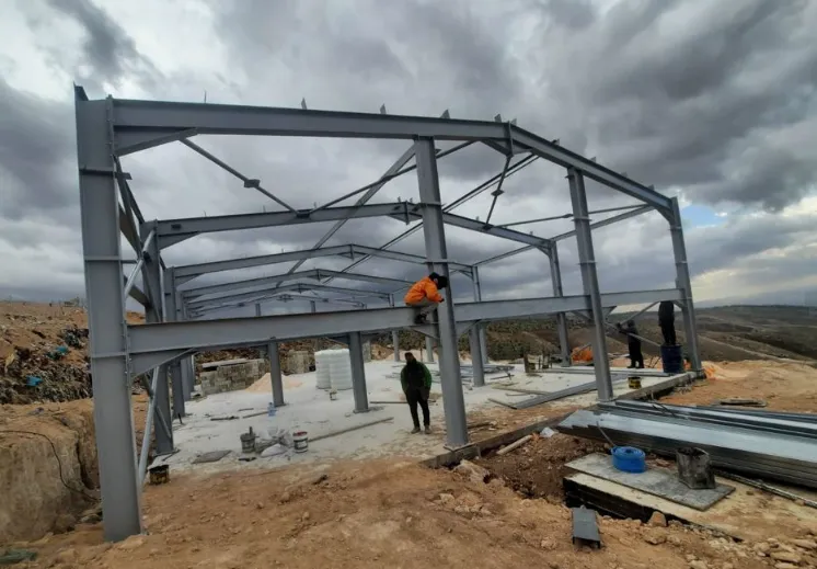 Composting Processing and Packing Center and Sorting Facility in Rabeiet Al-Koura (3)