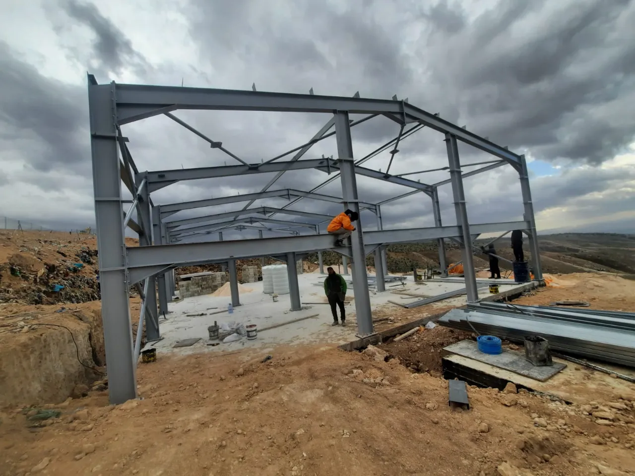 Composting Processing and Packing Center and Sorting Facility in Rabeiet Al-Koura (7)